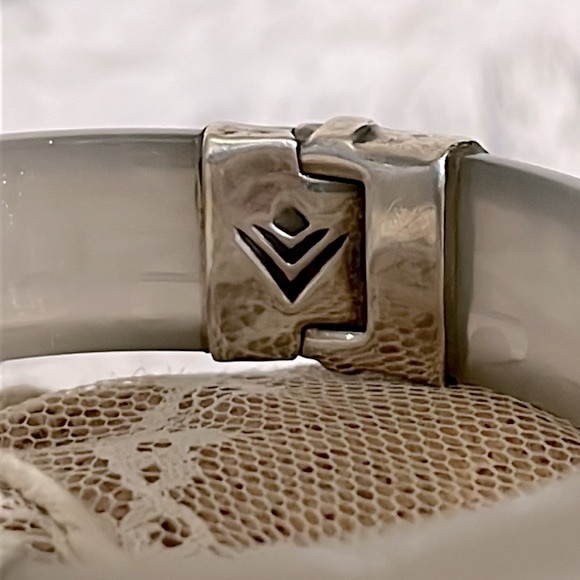 Silpada sterling silver resin hinge bracelets B2186 - Picture 3 of 7